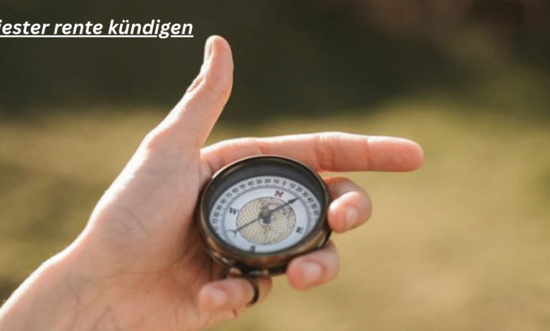 riester rente kündigen