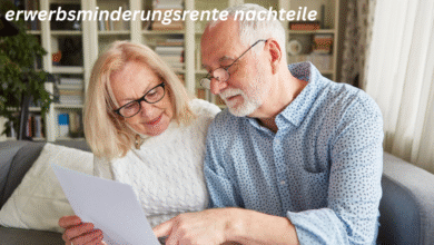 erwerbsminderungsrente nachteile