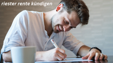 riester rente kündigen