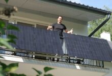 Balkonkraftwerk Test